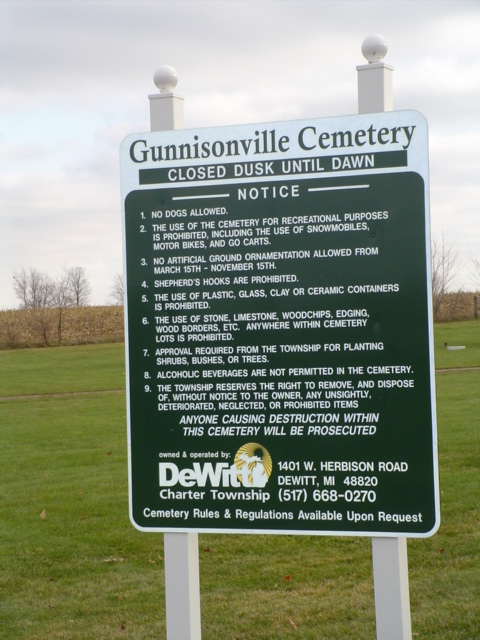 Gunnisonville Cemetery