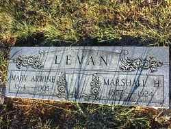 Mary Elizabeth <I>Arwine</I> Levan 