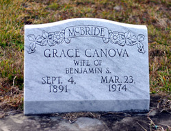 Grace Rose <I>Canova</I> McBride 
