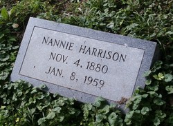 Nancy Lair “Nannie” <I>Taylor</I> Harrison 