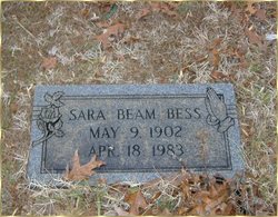 Sara <I>Sadler</I> Bess 