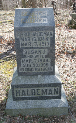 Susan Jane <I>Haley</I> Haldeman 