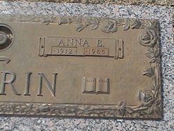 Anna B <I>Newby</I> Currin 