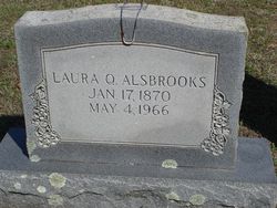 Laura <I>Quillin</I> Alsbrooks 