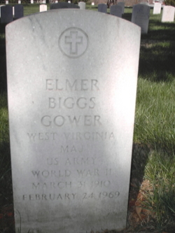 Maj Elmer Biggs Gower 