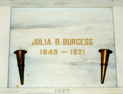 Julia Brooks <I>Martin</I> Burgess 
