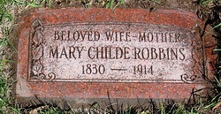 Mary <I>Childe</I> Robbins 