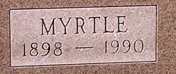 Myrtle Rosa <I>Ebert</I> Bachman 