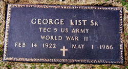 George List Sr.