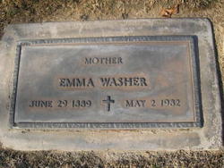 Emma <I>Fehlman</I> Washer 