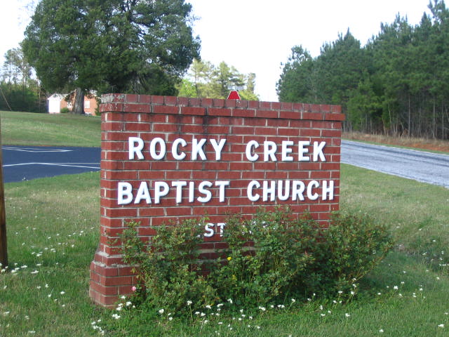 Rocky Creek Baptist Church Cemetery