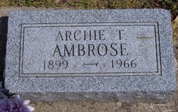 Archibald Thomas “Archie” Ambrose 