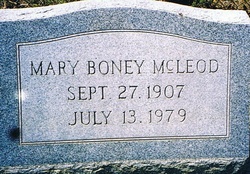 Mary Lou <I>Boney</I> McLeod 