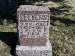 Sarah Marie <I>Palmer</I> Seevers 