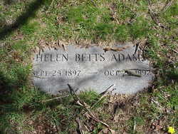 Helen <I>Betts</I> Adams 