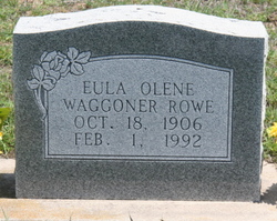 Eula Olene <I>Waggoner</I> Rowe 