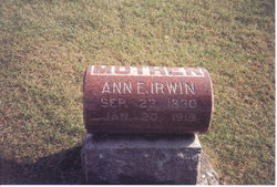Ann Eliza <I>Norris</I> Irwin 
