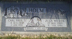 Zula <I>Wilcox</I> Holm 