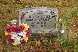 Joyce May <I>Saunders</I> Hudson Creasey 
