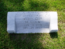Myron Geer Blalock 