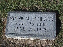 Minnie Mae <I>Allbright</I> Drinkard 
