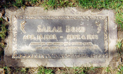 Sarah Stephanie Bond 