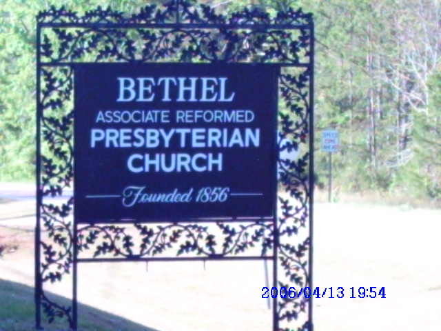 Bethel Associate Reformed Presbyterian Church Cemetery