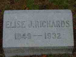 Elise Jane <I>Ingersoll</I> Richards 