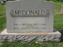 Anna Bertha <I>Sloop</I> McDonald 