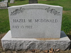 Hazel M McDonald 