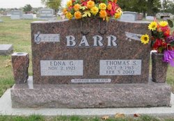 Edna Grace <I>Sanders</I> Barr 