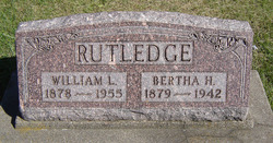 Bertha Henrietta <I>Thein</I> Rutledge 