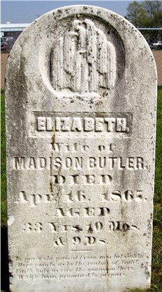 Elizabeth <I>Pratt</I> Butler 