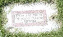 Betty Ann Miller 