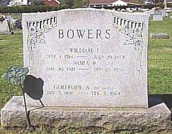 Gertrude A. <I>Moyers</I> Bowers 