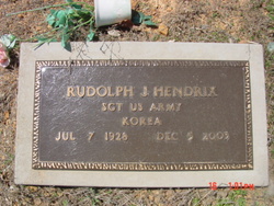 Rudolph Jewell “Rudy” Hendrix 
