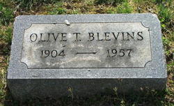 Olive T Blevins 