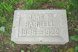 Jane <I>Malin</I> Harrell 