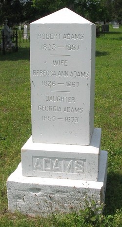 Rebecca Ann <I>Bass</I> Adams 