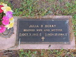 Julia <I>Barnes</I> Berry 