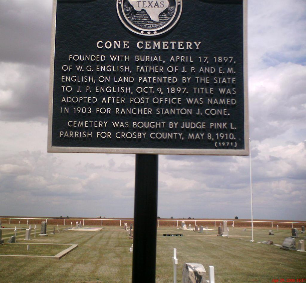 Cone Cemetery