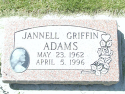 Jannell <I>Griffin</I> Adams 