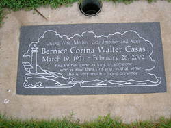 Bernice Corina <I>Walter</I> Casas 