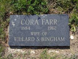 Cora Jane <I>Farr</I> Bingham 