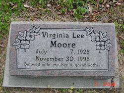 Virginia Lee <I>Paul</I> Moore 