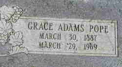 Grace <I>Adams</I> Pope 