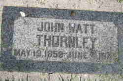John Watt Thornley 