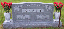 Ruby E. <I>Choate</I> Beaty 