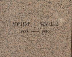Adeline E Novello 