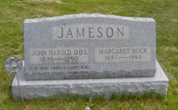 Margaret Louise <I>Rock</I> Jameson 